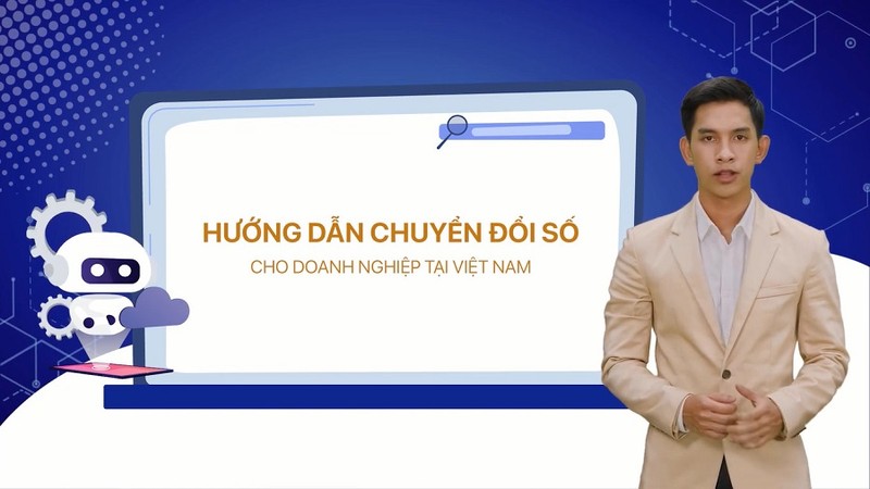 Video đào tạo chuyển đổi số miễn phí với công nghệ MC ảo  - ảnh 1