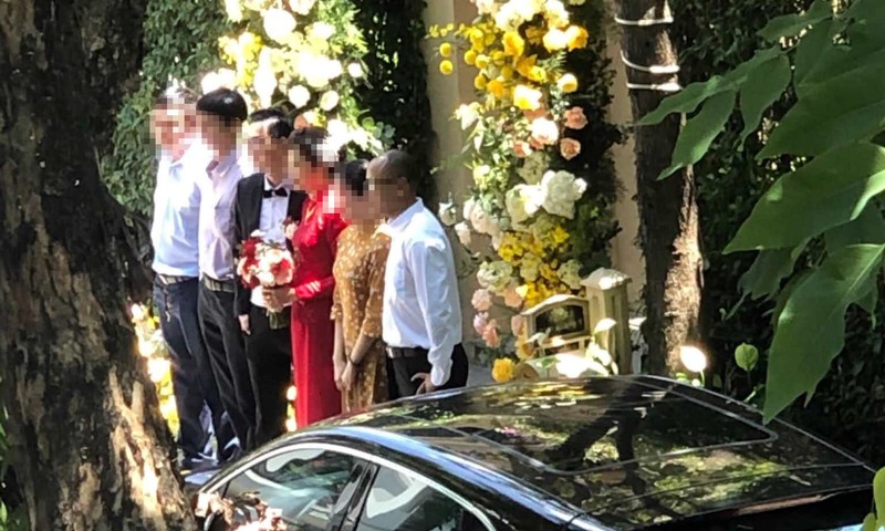 Một gia đình ở quận 7 tổ chức đám cưới trong mùa dịch - ảnh 2