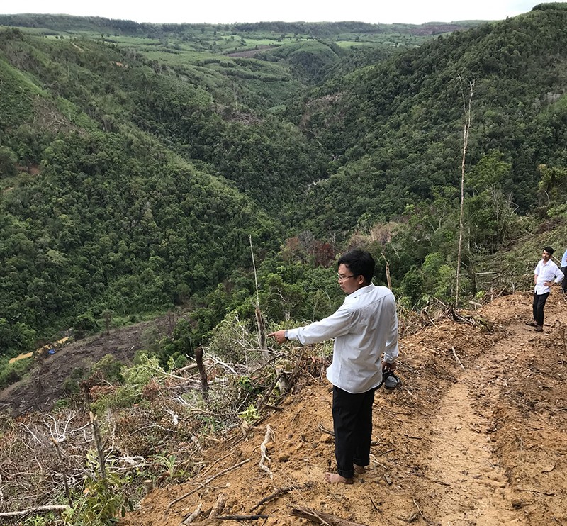 Bắt 2 người phá rừng tự nhiên khu Hòn Đót ở Phú Yên - ảnh 3