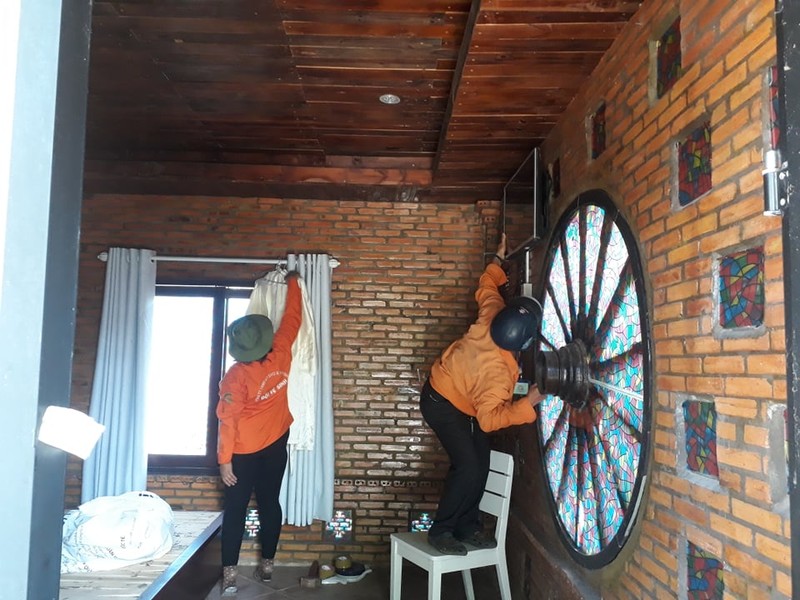 Nóng: Đang tiếp tục cưỡng chế tháo dỡ Gia Trang quán - ảnh 1