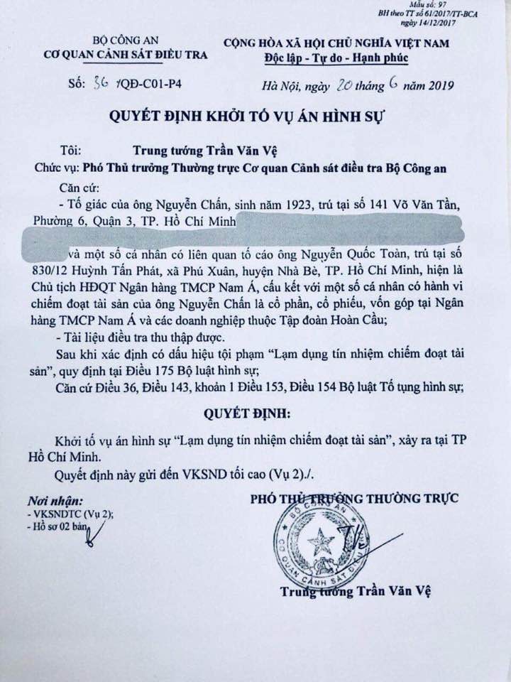 Thông tin mới về vụ án liên quan đến gia đình bà Tư Hường - ảnh 1