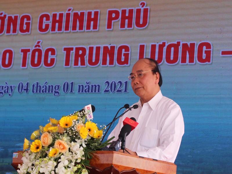 Thủ tướng dự lễ thông tuyến cao tốc Trung Lương - Mỹ Thuận - ảnh 3