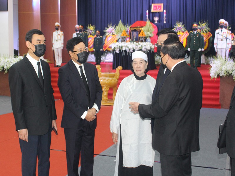 Xúc động lễ truy điệu nguyên Phó Thủ tướng Trương Vĩnh Trọng - ảnh 4