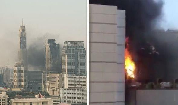 Cháy tòa nhà lớn nhất Bangkok, chuông báo động không reo - ảnh 1