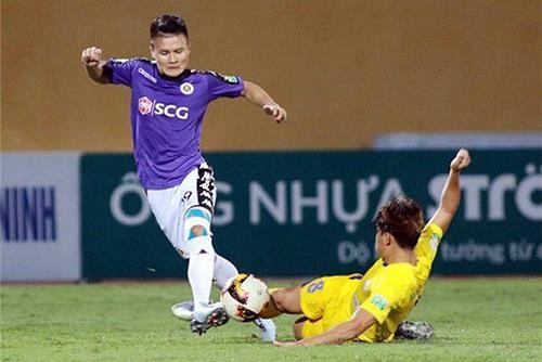 Quang Hải 'nổ súng', Hà Nội FC thắng đậm SL Nghệ An - ảnh 1