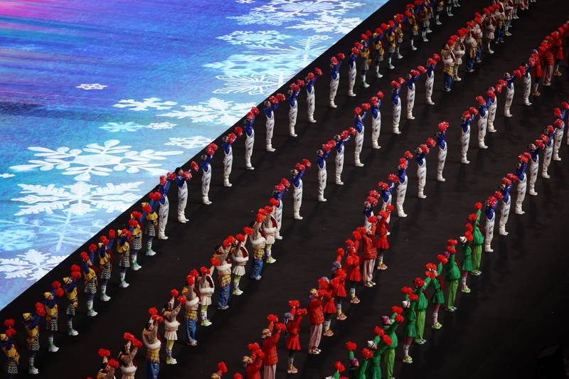 Lung linh lễ khai mạc Olympic mùa đông Bắc Kinh 2022 - ảnh 13