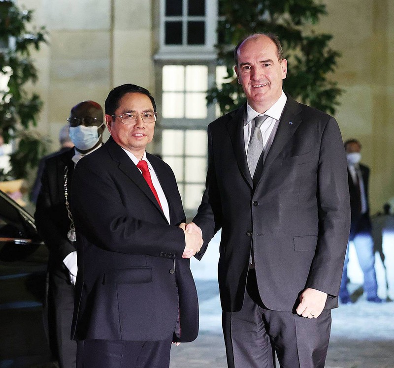 Việt Nam và Pháp ra Tuyên bố chung nhân chuyến thăm của Thủ tướng - ảnh 1