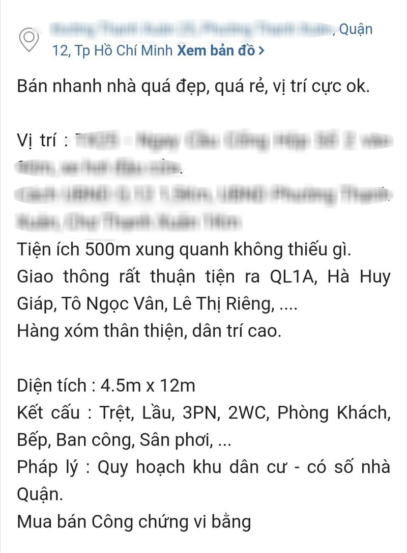 Mua nhà vi bằng, nguy cơ mất trắng - ảnh 2