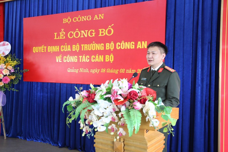 Giám đốc Công an tỉnh Quảng Ninh làm Cục trưởng Cục Cảnh sát kinh tế - ảnh 1