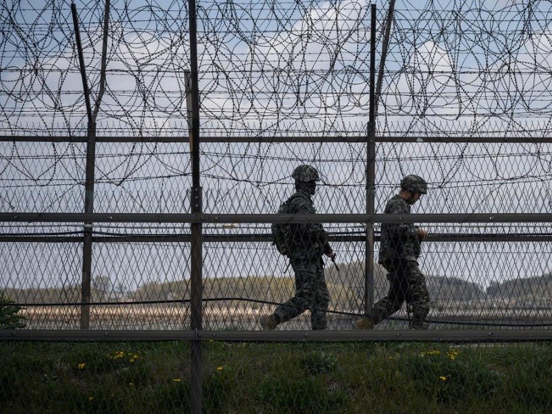 1 người Hàn Quốc vượt biên qua Triều Tiên trong ngày đầu năm mới - ảnh 1