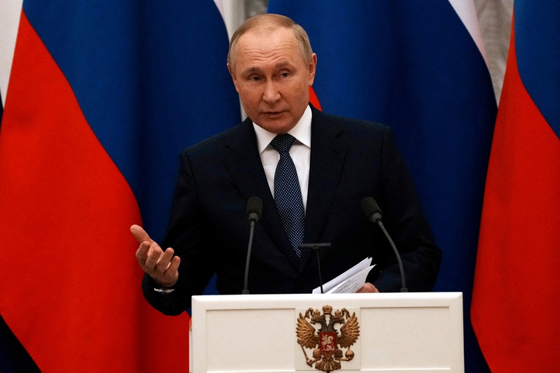 Ông Putin: NATO kết nạp Ukraine, chiếm lại Crimea đồng nghĩa chiến tranh - ảnh 1