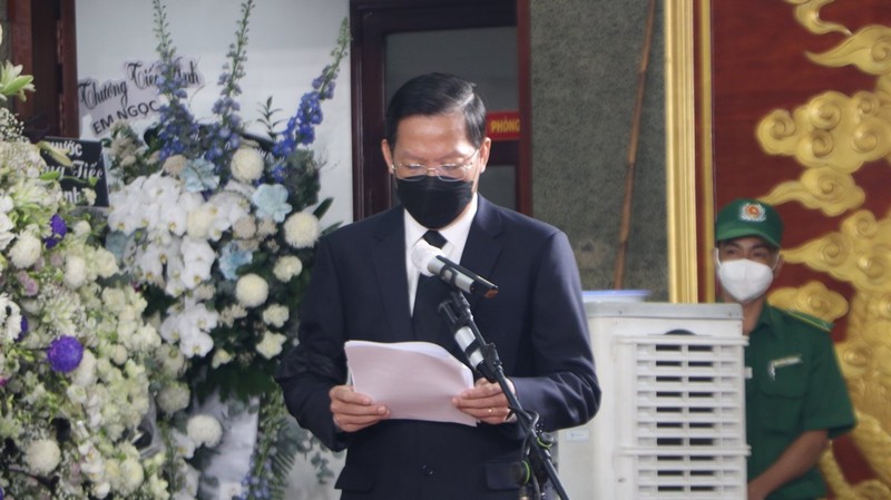 Xúc động Lễ truy điệu và di quan Phó Chủ tịch UBND TP.HCM Lê Hòa Bình - ảnh 3