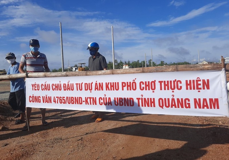 Quảng Nam: Dự án chưa đủ điều kiện chuyển nhượng đã rao bán rầm rộ - ảnh 1
