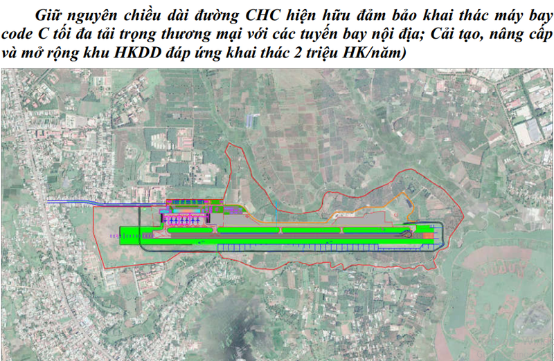 Chưa vội mở rộng sân bay Pleiku do việc khai thác tăng trưởng chậm  - ảnh 1