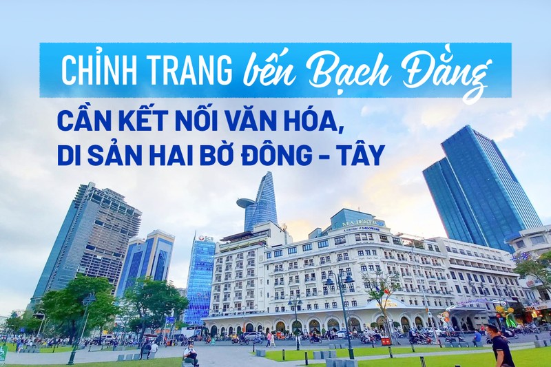 Chỉnh trang bến Bạch Đằng, cần kết nối văn hóa, di sản hai bờ đông - tây - ảnh 1