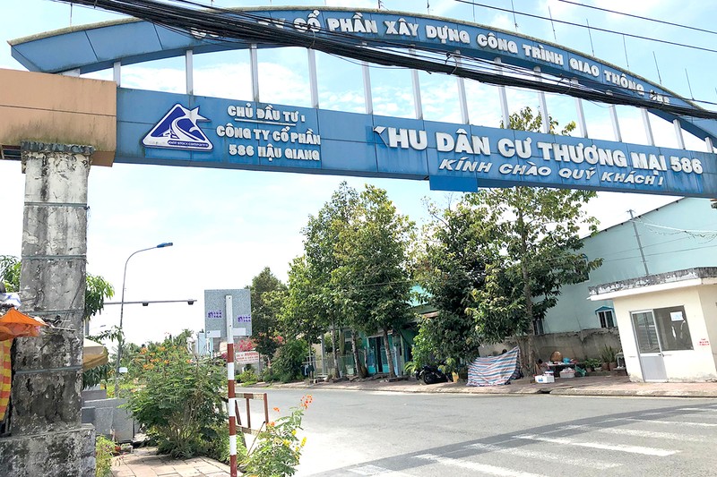 Nhiều sai phạm tại dự án khu dân cư 586 Hậu Giang - ảnh 2