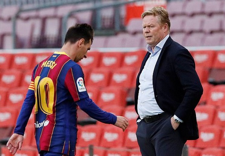 Koeman tiết lộ việc bị ép đẩy Messi 'ra đường' - ảnh 3