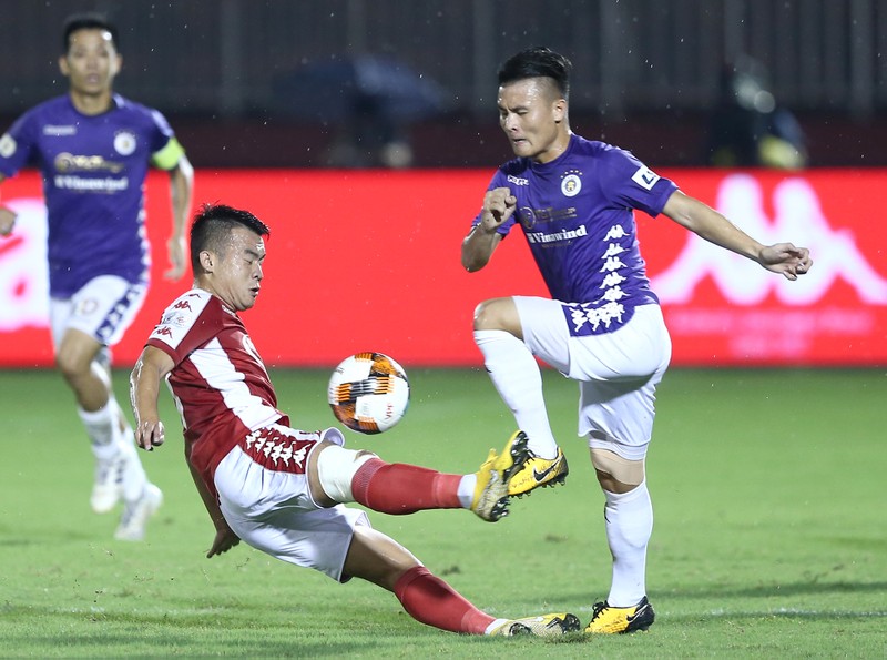 Ông Park đến sân xem Quang Hải trình làng V-League 2022 - ảnh 3