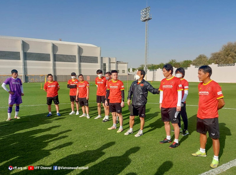 Đội tuyển U-23 Việt Nam chào đón nhân vật đặc biệt ở UAE - ảnh 2