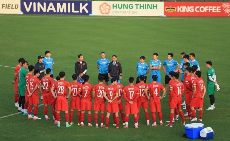 Đội tuyển Việt Nam tập bữa cuối và hứa chơi hết sức với Nhật - ảnh 2