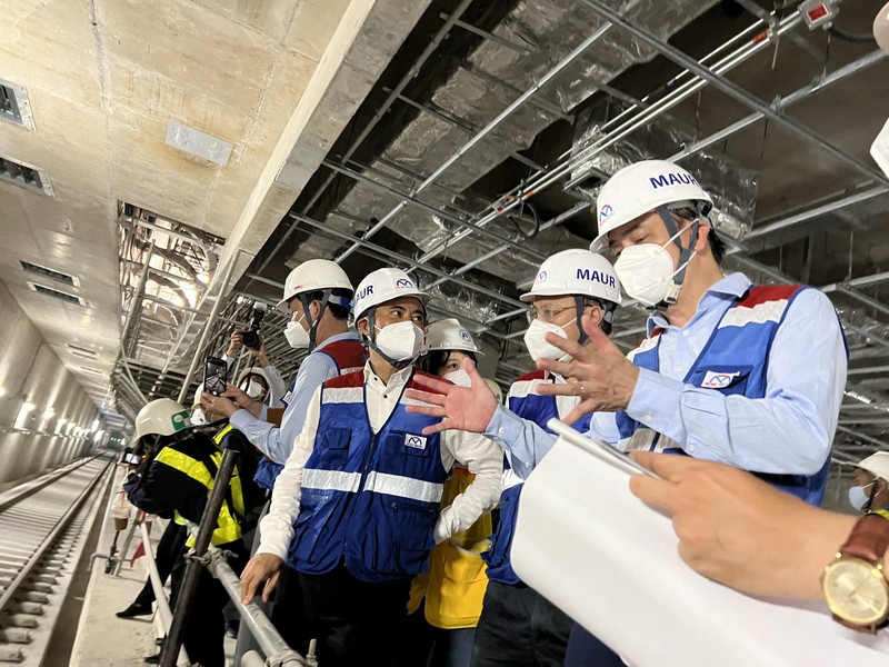 Lãnh đạo TP.HCM phát động thi công đầu năm 2022 tuyến metro 1  - ảnh 3