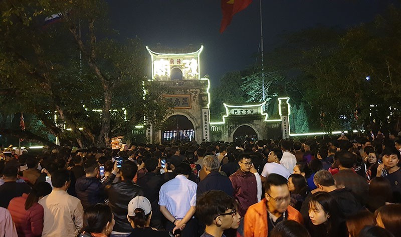 Năm thứ 3 Nam Định không tổ chức khai ấn đền Trần vì COVID-19 - ảnh 2