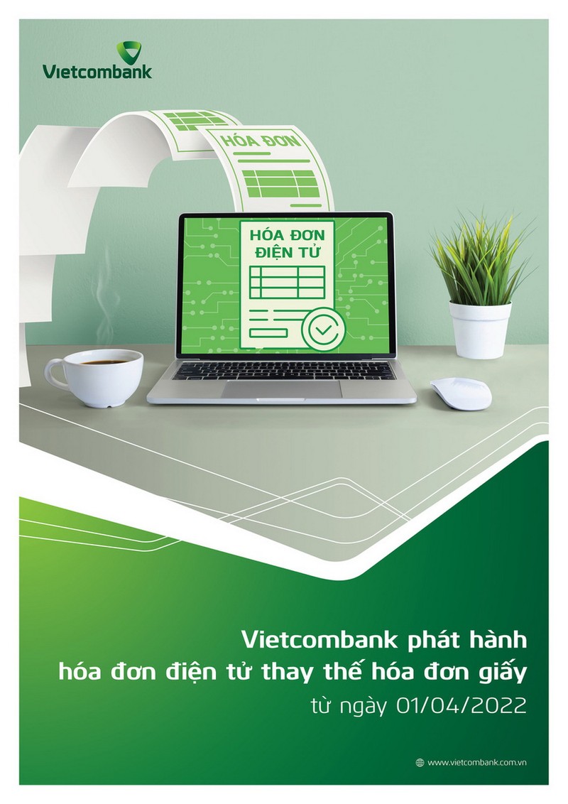 Vietcombank chính thức phát hành hóa đơn điện tử kể từ 1-4  ​ - ảnh 1