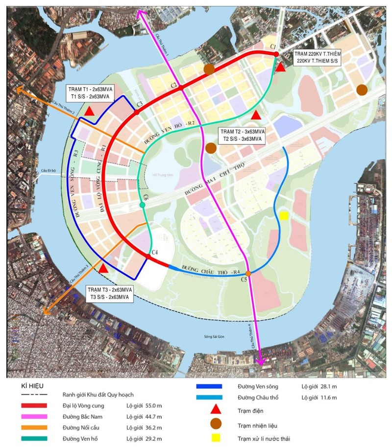 Toàn cảnh quy hoạch khu đô thị Thủ Thiêm theo quy chế kiến trúc mới - ảnh 6