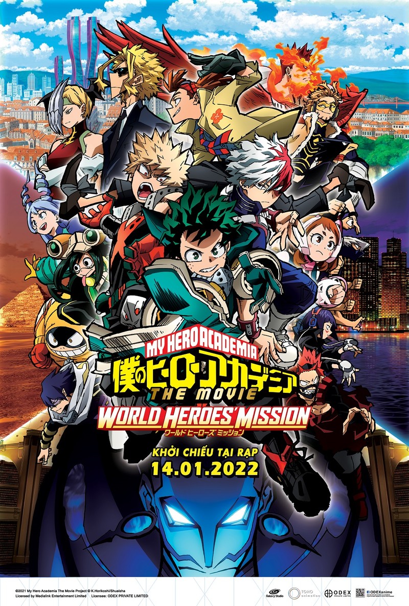 'My hero academia' chuẩn bị đón tết cùng fan trên màn ảnh rộng - ảnh 1