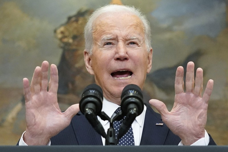 Ông Biden: Ông Putin đã quyết định tấn công Ukraine, dù còn chỗ cho ngoại giao - ảnh 1