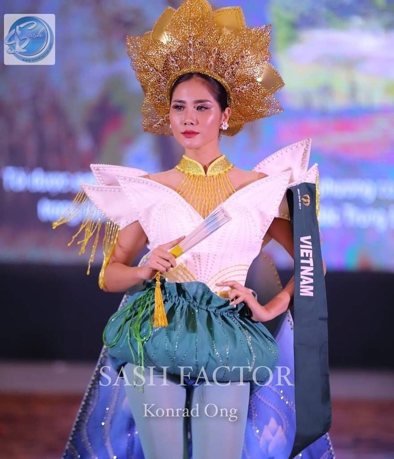 Hoàng Hạnh giành giải vàng trang phục dạo biển tại Miss Earth  - ảnh 5