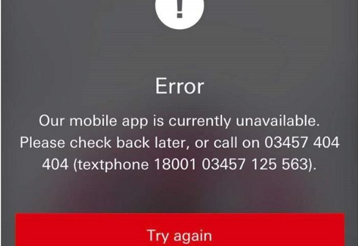 HSBC 'sập app' ở Anh, khách hàng không thể vào tài khoản - ảnh 1