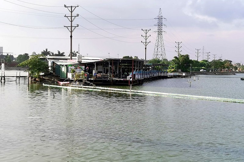 Hải Phòng: Tháo dỡ công trình vi phạm khu vực hồ Phương Lưu - ảnh 1