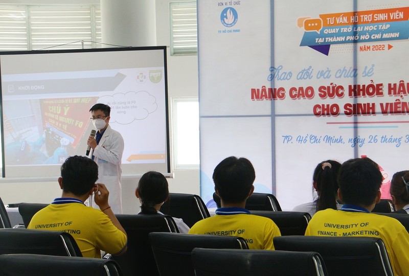  Ngày hội Sức trẻ Sinh viên 2022 và Talkshow sức khoẻ hậu COVID-19 - ảnh 9