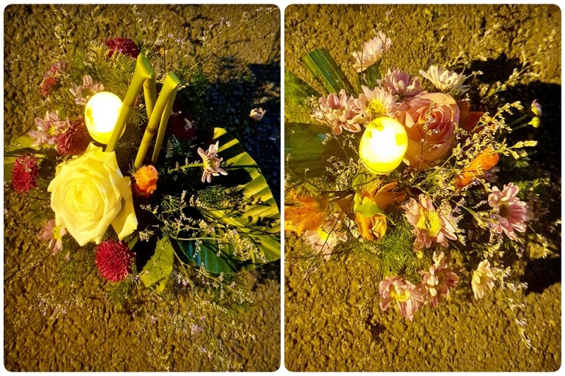 Bà giáo lặng thầm và dãy hàng hoa lung linh trong đêm tưởng niệm  - ảnh 4