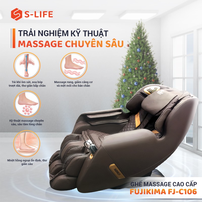 S-Life - nhà phân phối ghế massage chất lượng tại Việt Nam - ảnh 2