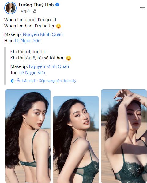 Hoa hậu Lương Thùy Linh khoe dáng ngày càng gợi cảm - ảnh 5