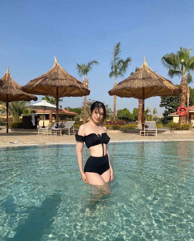 Trần Hoài Phương khoe dáng bikini tại cuộc thi Miss Eco International 2022 - ảnh 1