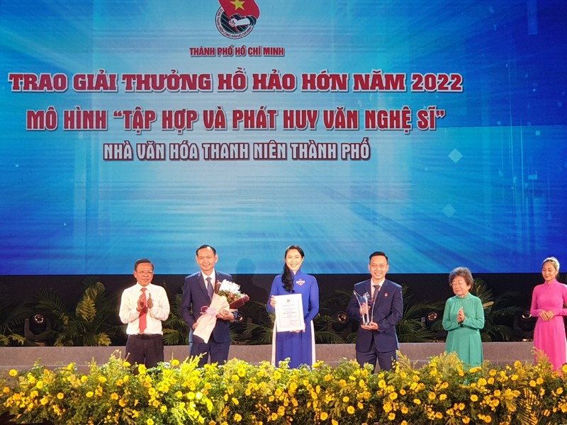 TP.HCM vinh danh Cán bộ Đoàn tiêu biểu và trao giải Hồ Hảo Hớn 2022 - ảnh 3