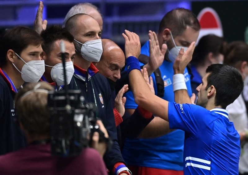 Djokovic 'bắn hạ' Novak, Serbia thắng Áo tuyệt đối - ảnh 1