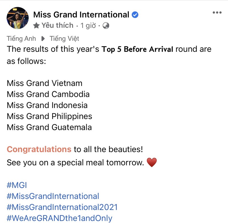 Thùy Tiên tạo ấn tượng mạnh mẽ ngay khi chào sân 'Miss Grand International 2021' - ảnh 4