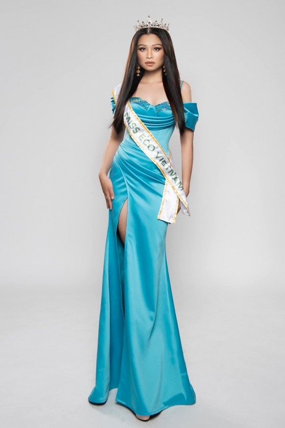 Á hậu Hoài Phương sẽ thay hoa hậu H'Cúc ÊBan chinh chiến Miss Eco International - ảnh 2