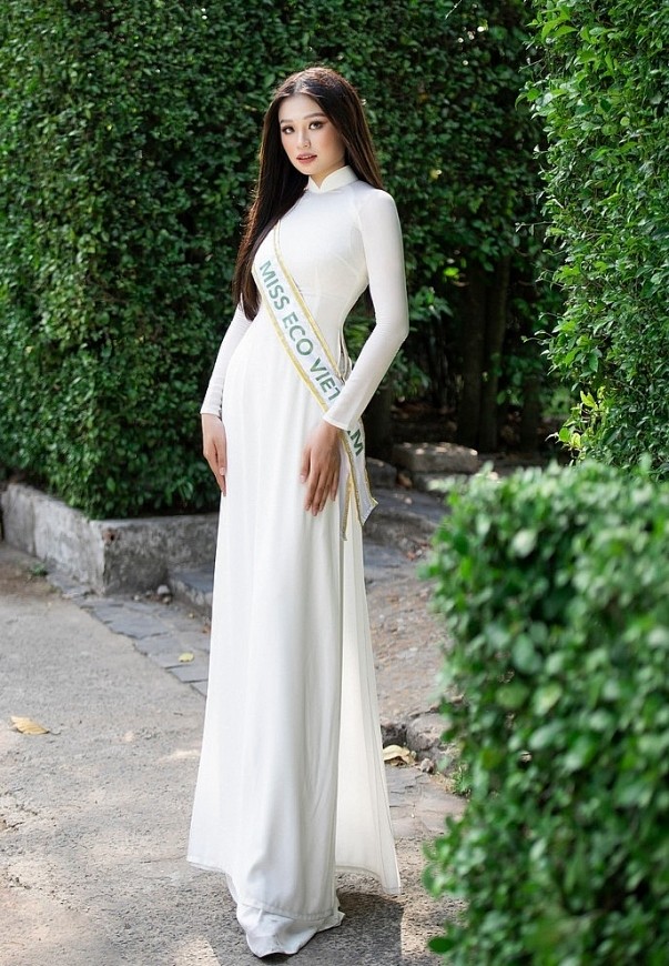 Á hậu Hoài Phương sẽ thay hoa hậu H'Cúc ÊBan chinh chiến Miss Eco International - ảnh 3