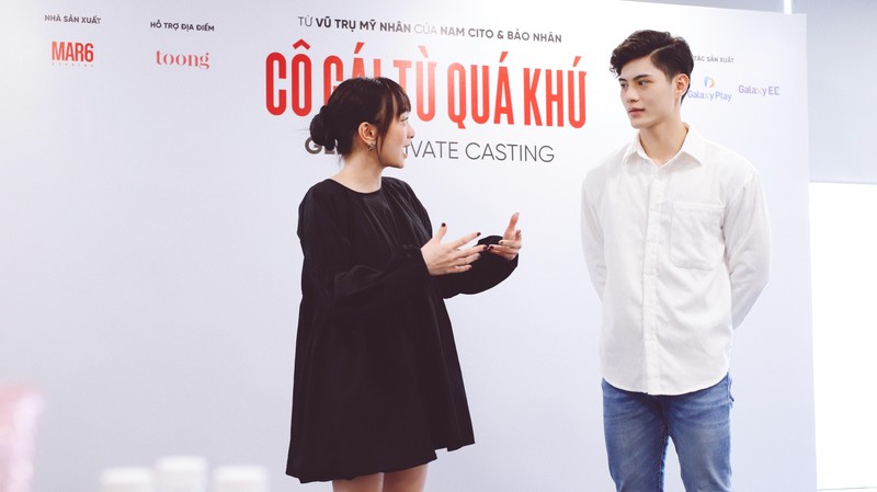 Lan Ngọc, Kaity Nguyễn tranh giành nam thần tại buổi casting 'Cô gái từ quá khứ' - ảnh 8