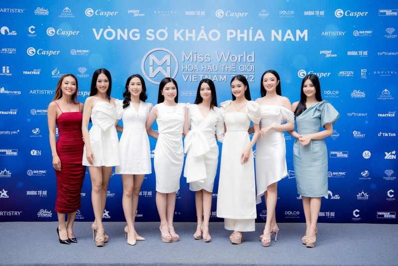 Dàn hậu đình đám tham dự vòng Sơ khảo 'Miss World Vietnam 2022' - ảnh 1