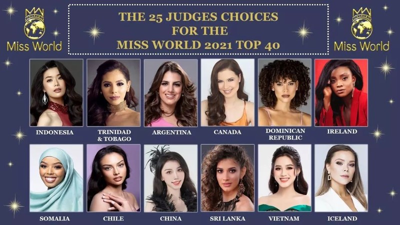 Hoa hậu Đỗ Hà chính thức vào Tốp 40 Miss World 2021 - ảnh 1