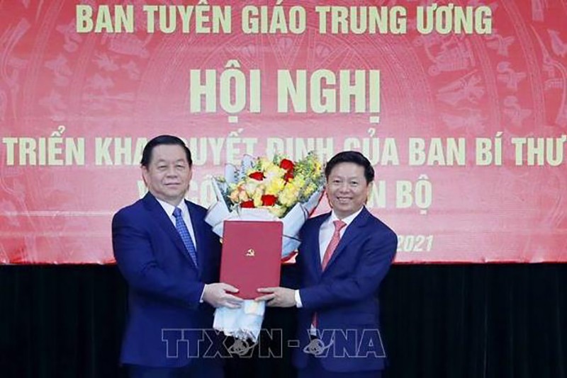 Ông Trần Thanh Lâm được bổ nhiệm làm Phó trưởng Ban Tuyên giáo Trung ương - ảnh 1
