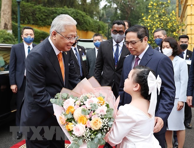 Thủ tướng Phạm Minh Chính hội đàm với Thủ tướng Malaysia - ảnh 2