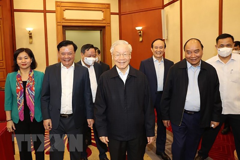 Bộ Chính trị thống nhất ban hành nghị quyết mới phát triển Thủ đô Hà Nội - ảnh 1