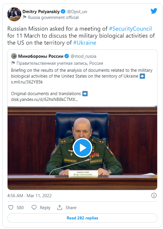 Nga kêu gọi HĐBA LHQ điều tra 'vũ khí sinh học', Mỹ và Ukraine nói gì? - ảnh 1